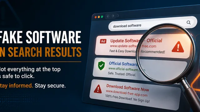 Watch Out for Fake Software Downloads Hiding in Search Results